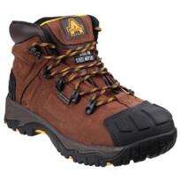 Amblers Hiker Style Waterproof Safety Boot - Brown