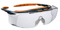 PORTWEST PS24 Peak OTG Safety Glasses - Clear Lens