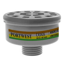 Portwest ABEK2 Gas Filter for P516 Mask - (Pk4) - P926 - Black