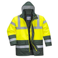 Portwest S466 - Contrast Winter Jacket - Yellow / Green