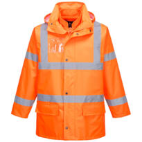 Portwest S765 - Hi-Vis 5-in-1 Essential Parka Jacket - Orange