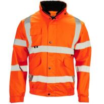 Supertouch 37B8 - HiVis GO/RT Breathable 2 in 1 Bomber Jacket - Orange