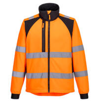 Portwest CD875 - Hi-Vis Eco Softshell Jacket - Orange / Black