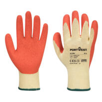 Portwest Grip Glove - Latex - A100 - Orange