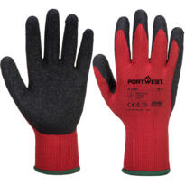 Portwest Grip Glove - Latex - A100 - Red / Black