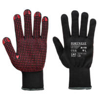Portwest Polka Dot Glove - A110 - Black
