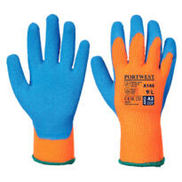 Portwest A145 - Cold Grip Glove - Orange / Blue