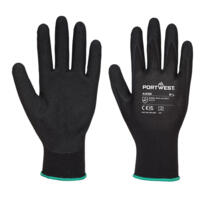 Portwest Dermi-Grip NPR15 Nitrile Sandy Glove - A335 - Black