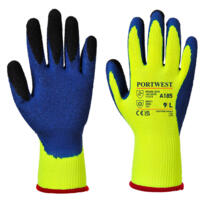 Portwest Duo-Therm Glove - A185 - Yellow / Royal