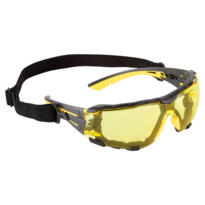 Portwest Tech Look Pro KN Safety Glasses - PS28 - Amber