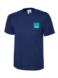 Vado Classic Tee Shirt [Embroidered] - Navy Blue