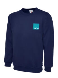 Vado Deluxe Sweat Shirt [Embroidered] - Blue Navy