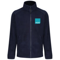 Vado Premium Fleece Jacket [Embroidered] - Navy Blue