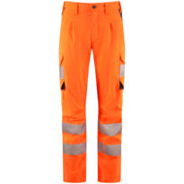 LEO CL05 Winswell - Hi-Vis Ecoviz Womens Lightweight Polyester Stretch Cargo - Orange