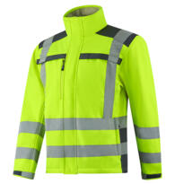 Future Garments FJ075 - Hi-Vis Softshell Jacket - Yellow