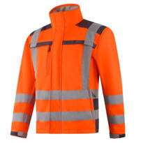 Future Garments FJ075 - Hi-Vis Softshell Jacket - Orange