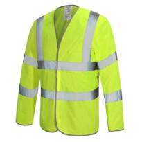 Future Garments JK006 - Hi Vis Mesh Long Sleeved Vest - Yellow