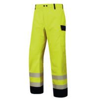 Future Garments TR235 - Hi-Vis Phoenix-FR Waterproof Trousers - Yellow / Navy