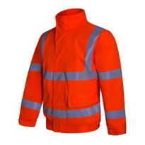 Future Garments JK526 - Hi-Vis Bomber Jacket - Orange