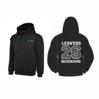 Personalised Leavers Hoodie - Black