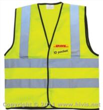 DHL High Visibility Vest Special - Yellow