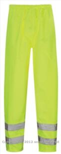 Enitial High Visibility Breathable Trouser - Yellow