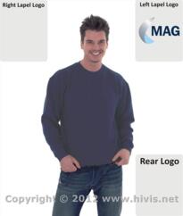 MAG Sweatshirt [Embroidered] - Navy Blue