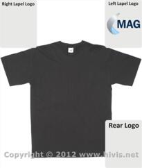 MAG T-Shirt [Embroidered] - Black