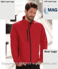 MAG Softshell - Mens - [Embroidered] - Black
