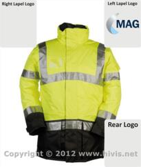 MAG Lightflash HiVis Jacket [Printed] - Yellow