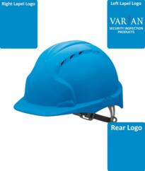 Varian Safety Hard Hat [Printed] - Blue