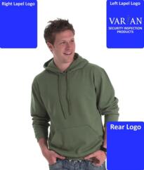Varian Hooded Sweatshirt [Embroidered] - Blue Royal