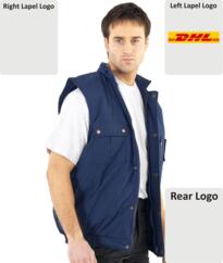 DHL Bodywarmer Beeswift [Embroidered] - Navy Blue