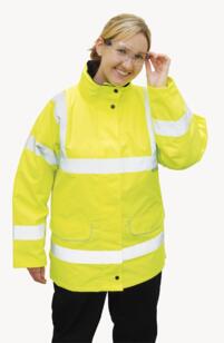 DHL Ladies Traffic Jacket - Yellow