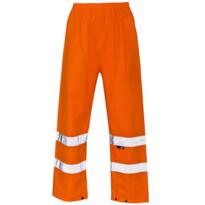 CRH Plant HiVis Over Trousers - Orange