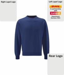 DHL Sweat Shirt [Warehouse Team] - Navy Blue