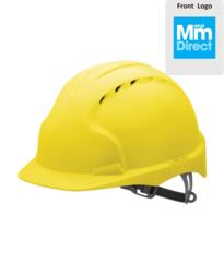 MandM Direct Hard Hat [Stickered] - Yellow