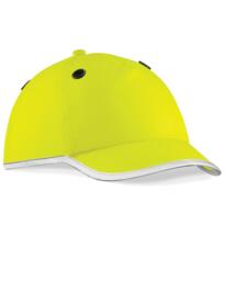 Beechfield HiVis Safety Bump Cap - Yellow