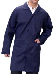 Click Warehouse Coat - Navy Blue