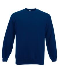 Fruit of the Loom Set-In Sweatshirt - Navy Blue