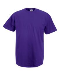 Fruit of the Loom value-weight T-Shirt - Purple