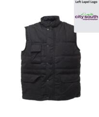 City South Stage Bodywarmer [Embroidered] - Black