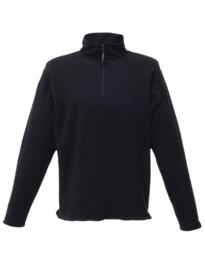 Regatta TRF549 Micro Zip Neck Fleece Jacket - Black