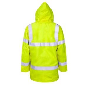 MIC (EU) HiVis Parka Jacket [Printed] - Yellow
