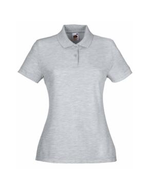Fruit Of The Loom SS212 - Ladies Polo Shirt - Heather Grey