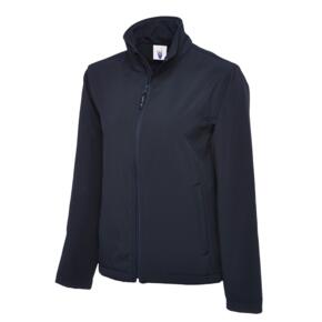 Uneek UC612 - Classic Full Zip Soft Shell Jacket - Navy Blue