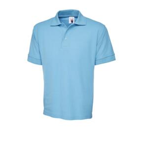Uneek UC102 - Premium Polo Shirt 250gsm - Sky Blue