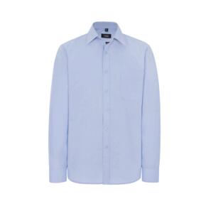 Disley Mens Classic Long Sleeve Shirt - Light Blue