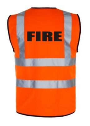 Hi-Vis FIRE Vest - Orange