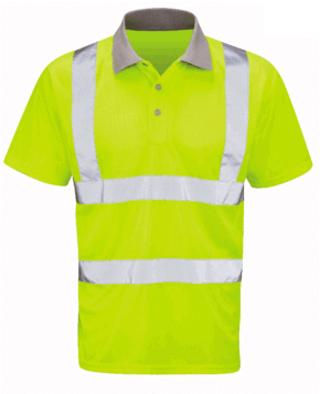 Orbit HVPS - Hi-Vis Polo Shirt - Yellow